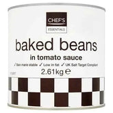 Chef's Essentials Baked Beans in Tomato Sauce 2.61kg  Adomoo